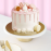 Strawberry Rose Cake by Bizu