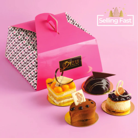 Cake Surprise Box of 4 by Bizu