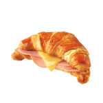 ham and cheese croissant by purple oven