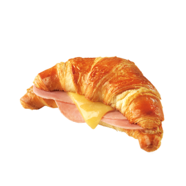 ham and cheese croissant by purple oven