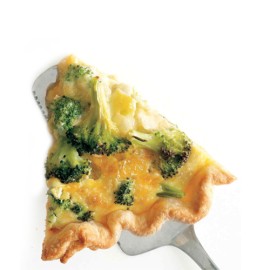 broccoli and cheese quiche by purple oven