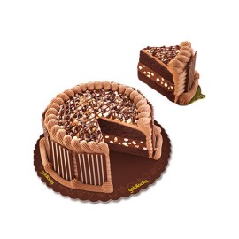 Chunky Chocolate cake by Goldilocks