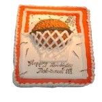 Basket Ball Cake by Kings Bakeshop