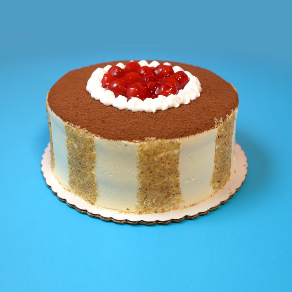 White Chocolate Cherry Truffle Cake by Cake2Go