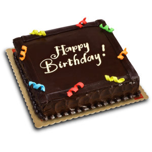 Chocolate Dedication Cake by Red Ribbon