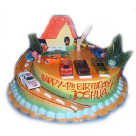 Drive Around Birthday Cake by Kings Bakeshop