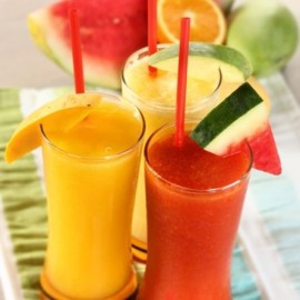 Fresh Fruit Smoothies by Mrs. Fields