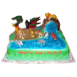 Jungle Theme Cake by Kings Bakeshop
