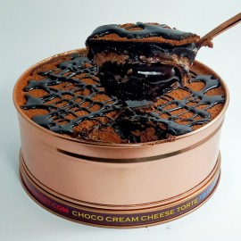 Choco cream cheese torte 