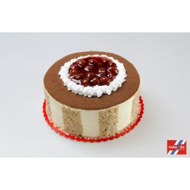 White Chocolate Cherry Truffle Cake by Cake2Go